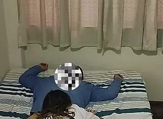 I ridin' my teacher cowgirl with big ass to pass course