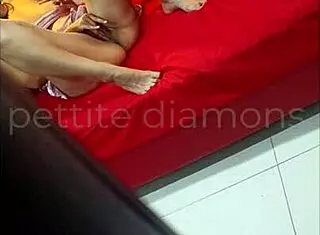 Watch me spy on my university classmate getting fucked outdoors in doggy style