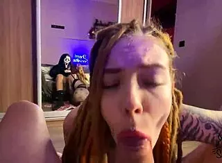 A collection of videos featuring blowjobs and climactic endings