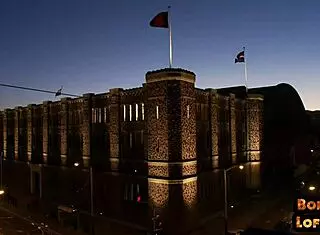 Bound Busty Bondage Slut Assfucked In Group Threeway In Stockings