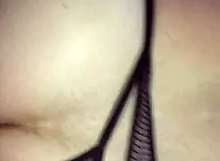 Amateur wife in strapon and fisting scene