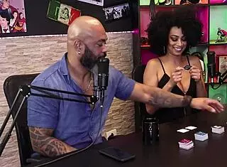 Rangel Carlos Plays Sensual Kissing Game With Two