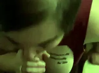 Bitch sucks fat cock like a pro 😈💦