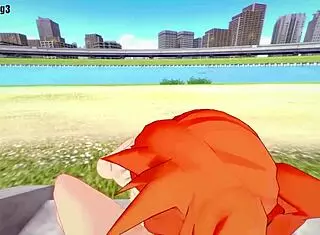 Intense POV blowjob from Itsuka Kendo in Boku no Hero.