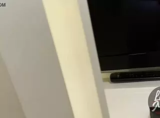 Stellar Bluue Caught Masturbating With Toys By Voyeur