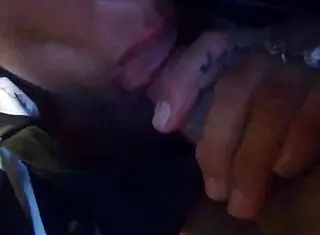 Beautiful milf's pierced tits devour monster cock