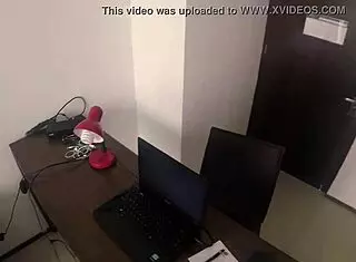 Malefikas, the excellent secretary, masturbates alone 😏