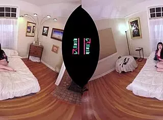 vrhush presents siouxsie q playing with a dildo in immersive pov vr