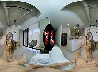 Tiny Latina Petite Body Intensely Fucked in VR POV