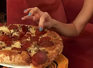 Wankz - Blonde Bitch Loves Her Jizz Lovers Pizza