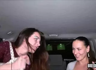 Mea Melone and Wendy Moon Street Action