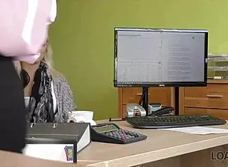 Sweet babe licks and sucks in naughty casting session