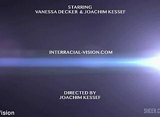 Vanessa Decker takes on her first black cock in wild interracial anal action. Man, it's intense!