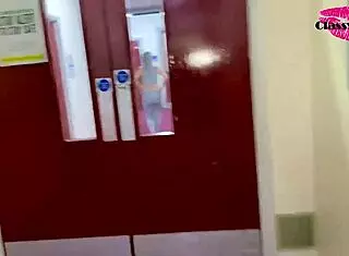 Classy Slut Pisses on Nemo Brown's Hand