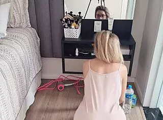 Hot Latina Masturbating Her Pussy!