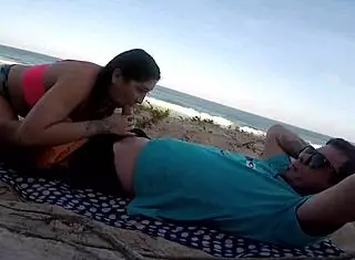 oral by the sea with indian diva sumaya ganesha