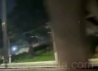 Bella Casada Bends Over For 10 Guys In Public