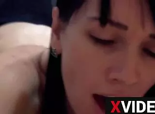 Want to see her fucked doggy style?