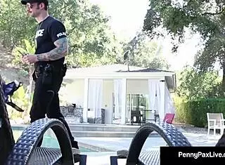 Penny Pax In Double Group Scene With Redhead And Blonde