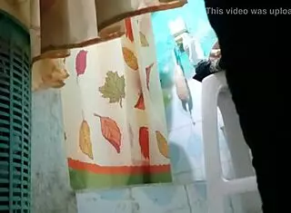 Tia Strips Naked Revealing Her Large Boobs