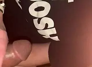 Wife giving intense blowjob to big black cock