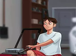 I Was Lookin For Homework But Ended Up Checkin Her Tits In Summertime Saga E1 11 Oops!