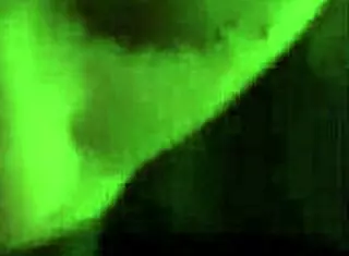 tatted rave chick sucks dick with glowsticks with creampie