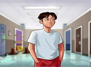 I Was Lookin For Homework But Ended Up Checkin Her Tits In Summertime Saga E1 11 Oops!