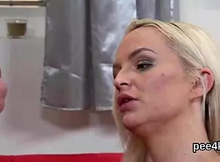 perfect model spreads her pussy and squirts warm pee everywhere