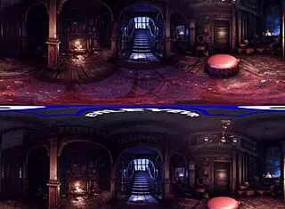 Bold Doggystyle Pov With Curly Haired Babe Lacy Channing In Victorian Mansion