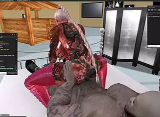 harvey jay and friend get railed in lesbian foursome with cumshot