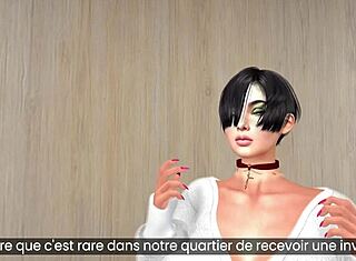 Kolla mig creampie:a stor röv MILF-grannen!