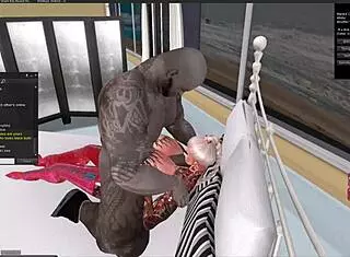 harvey jay and friend get railed in lesbian foursome with cumshot