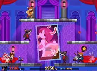 Uhh, rabbit hole hentai oyunu, bölüm 1, tavşan kız genelevde arkadan creampie için eğiliyor!