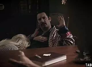 Orphan teens get fucked by dirty manager