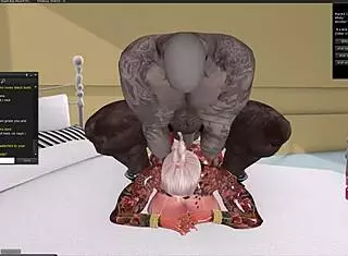 harvey jay and friend get railed in lesbian foursome with cumshot