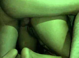 Johana and Lian fucking doggystyle in pure homemade voyeur scene