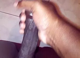 late night jerk off with monster cock 😏