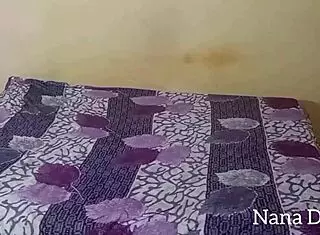 Chubby Nana Diaba sucks Leo Ogro's big black cock in POV.