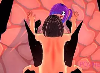 Arachne Monster Girl in Hentai Anime 3D Action