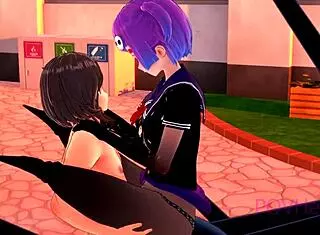 Arachne Monster Girl in Hentai Anime 3D Action