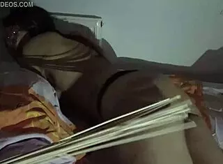 Latina babe bent over for hardcore doggystyle and foot worship