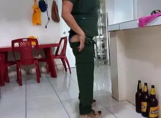 naughty nurse strips for patient in hospital fuck