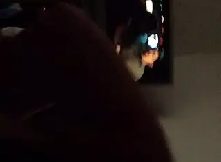 skinny girl showcases her slender frame in action