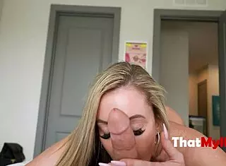 Blonde MILFs Blow Jobs