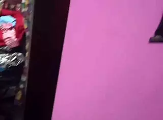 hormone natural ladyboy in pink shirt shows off her erotic transsexual charm