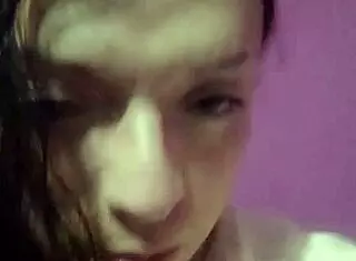 hormone natural ladyboy in pink shirt shows off her erotic transsexual charm