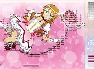 Watch Kousaka Kirino Strip and Rip Clothes in Arkanoid Gameplay!