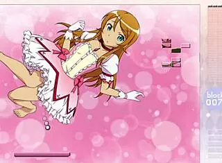 Watch Kousaka Kirino Strip and Rip Clothes in Arkanoid Gameplay!