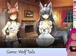 Vtuber Lewdneko plays Wolf Tails Part 2 😺